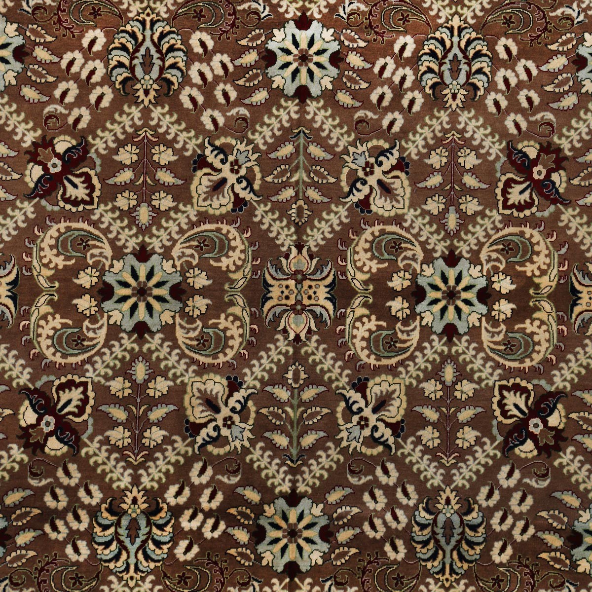 Afghan Wood Design Handwoven Carpet | 11' 5" X 8' 3" 2