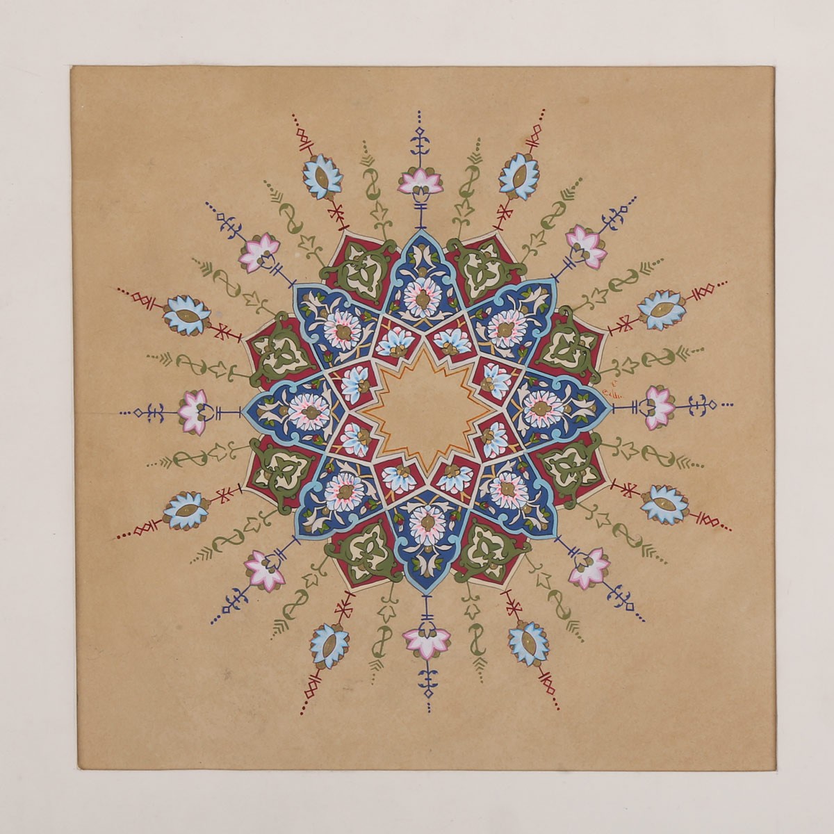 Colorful Mandala Artwork | Floral Hand Drawn Mandala Art 2