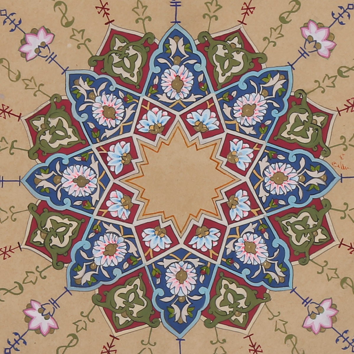Colorful Mandala Artwork | Floral Hand Drawn Mandala Art 3