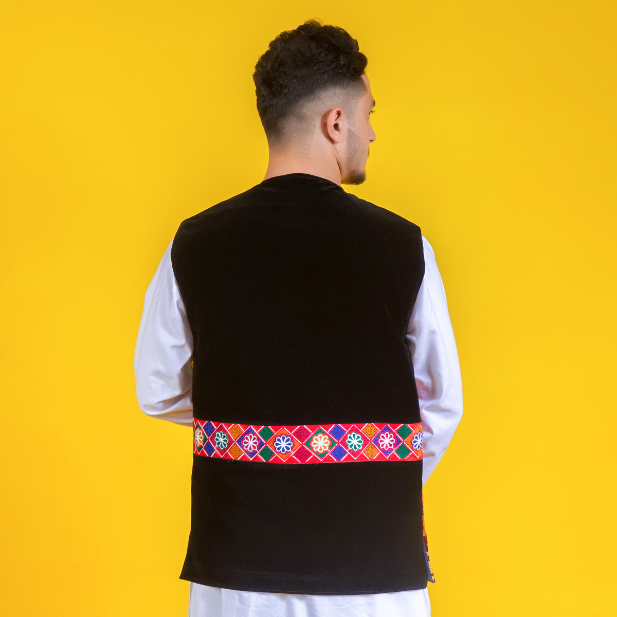 Traditional Party Waistcoat| Afghan Men Outfit 4