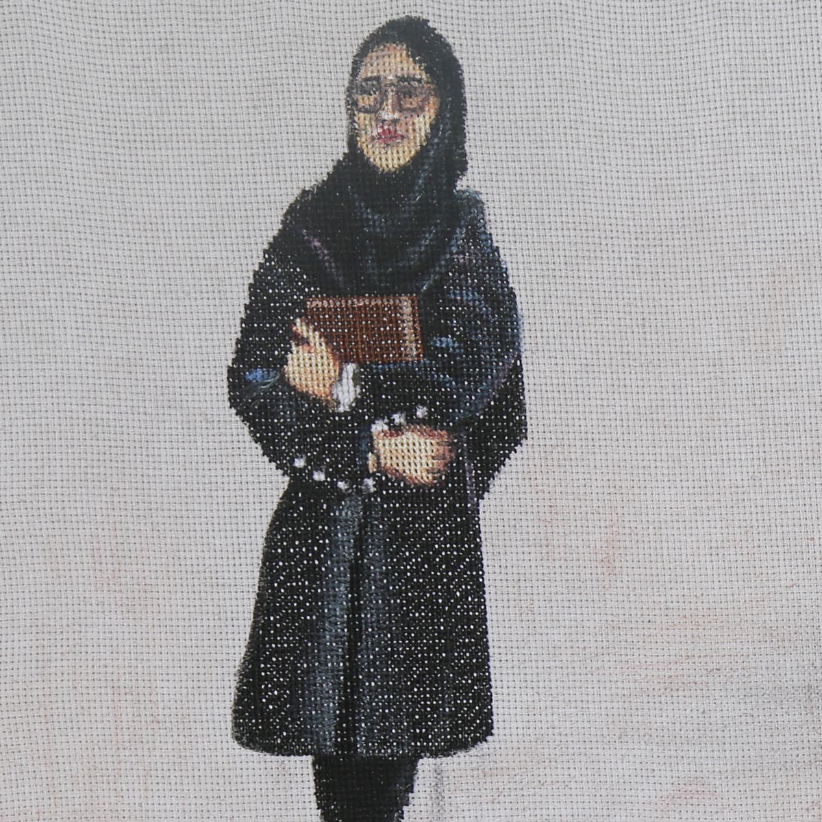 Beautiful Afghan Women Artwork| Best Needlework on Canvas Art 3