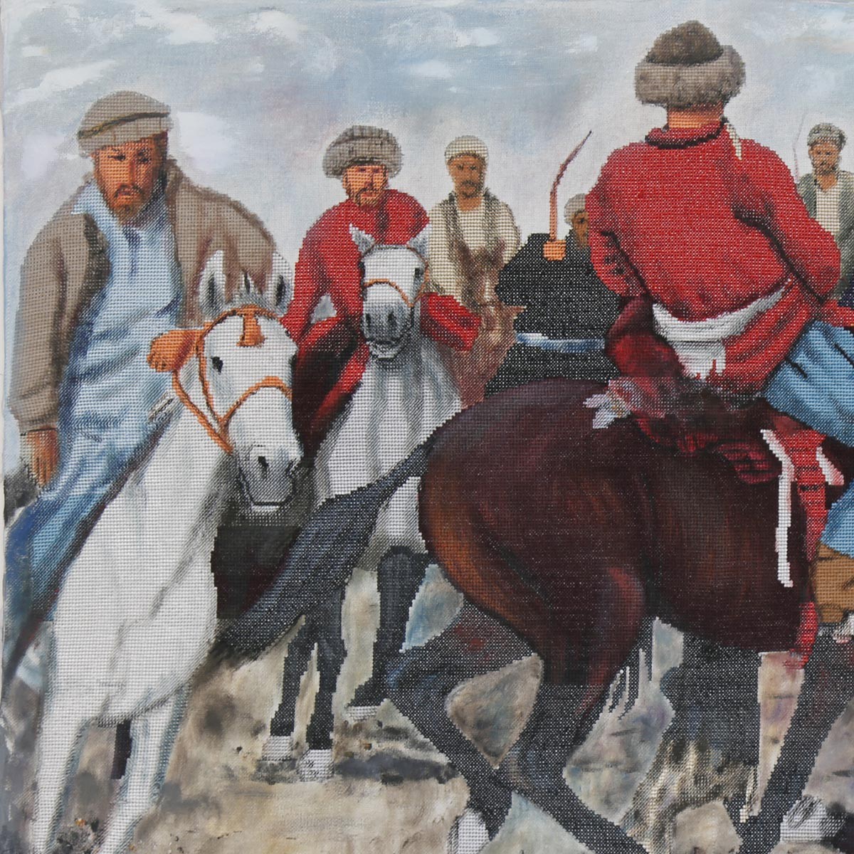 Buzkshi Artwork| Afghan Traditional Sport Art| Best Afghan Artwork 2