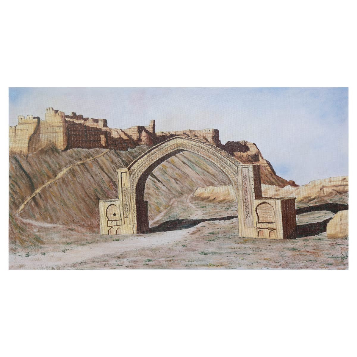 Helmand Historical Door Artwork| Bost Door Painting 1