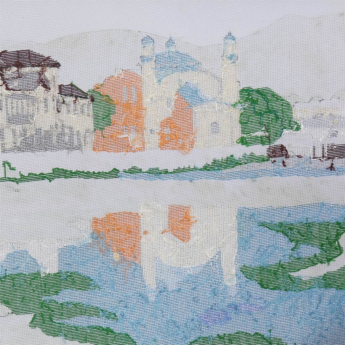 Kabul River Artwork| Shah 2 Shamshira Mosque Artwork| Afghan Women Needlework 4