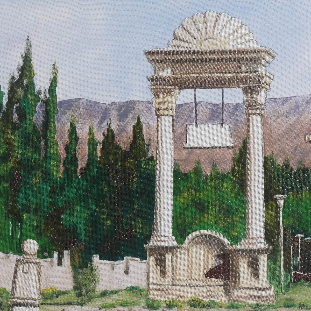 Taq Zafar Burj Artwork| Afghanistan Independence Tower| Paghman Historical Artwork 3