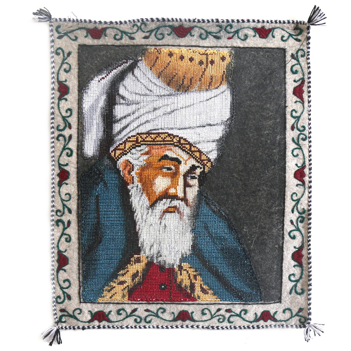 Mawlana e Balkh Artwork| Beautiful Artwork| Afghan Scholar Mawlana Painting 1