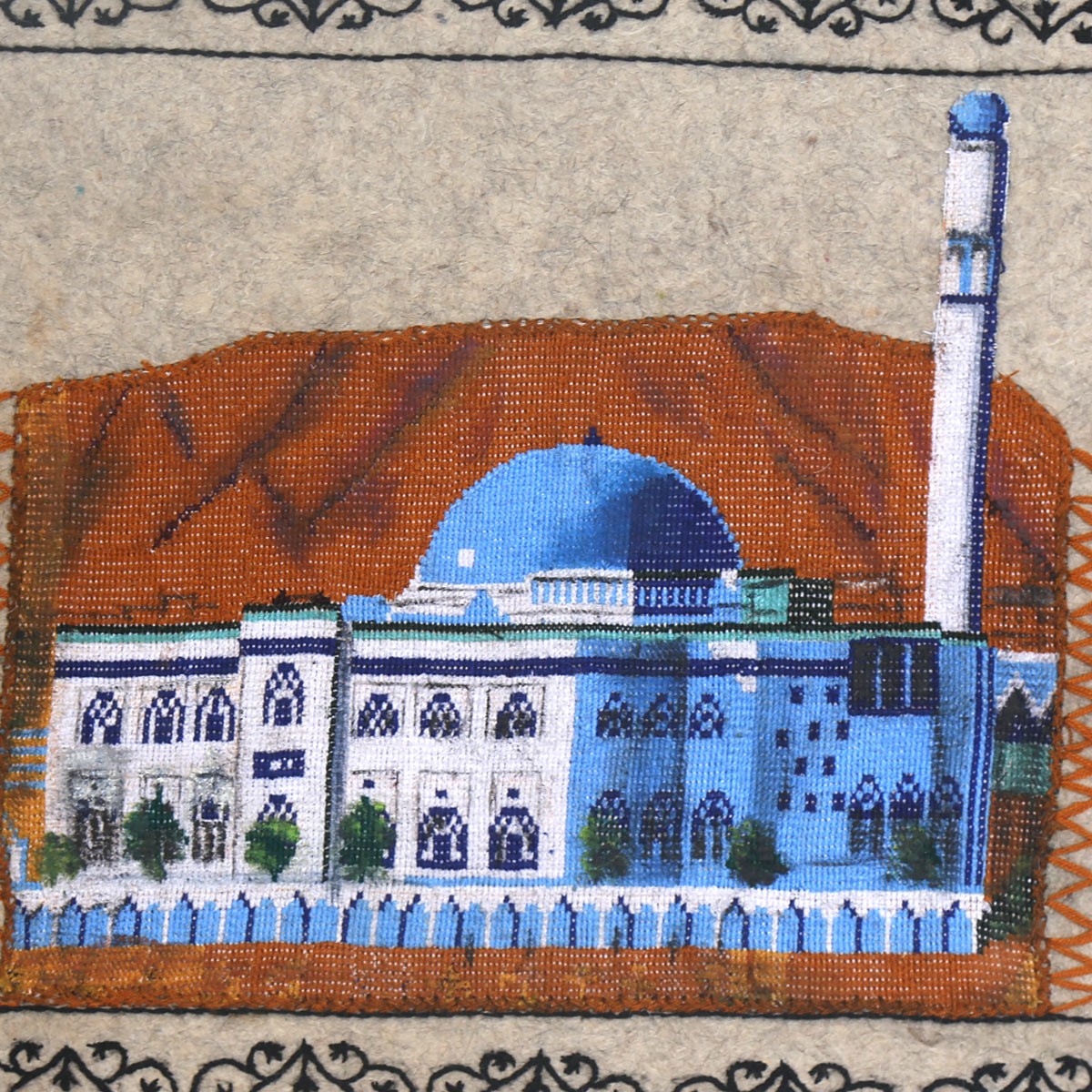 Pol e Khishti Mosque Artwork| Kabul Ancient Masjid Artwork 2