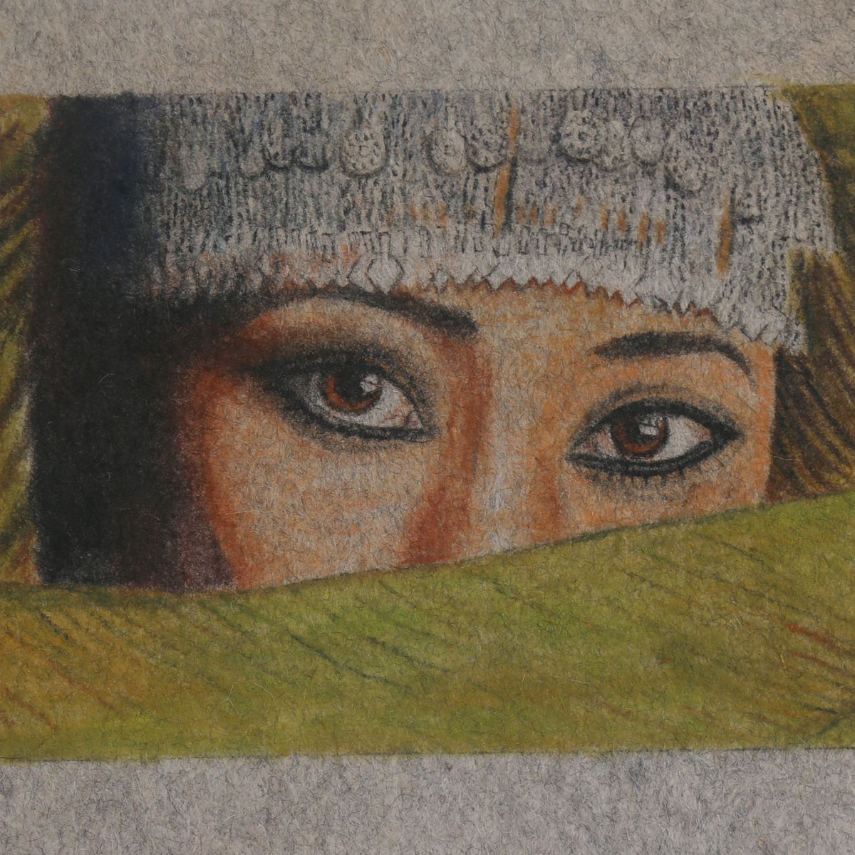 Hazara Girl Artwork| Hazara Women Cultural Look| Beautiful Afghan Women Artwork 2