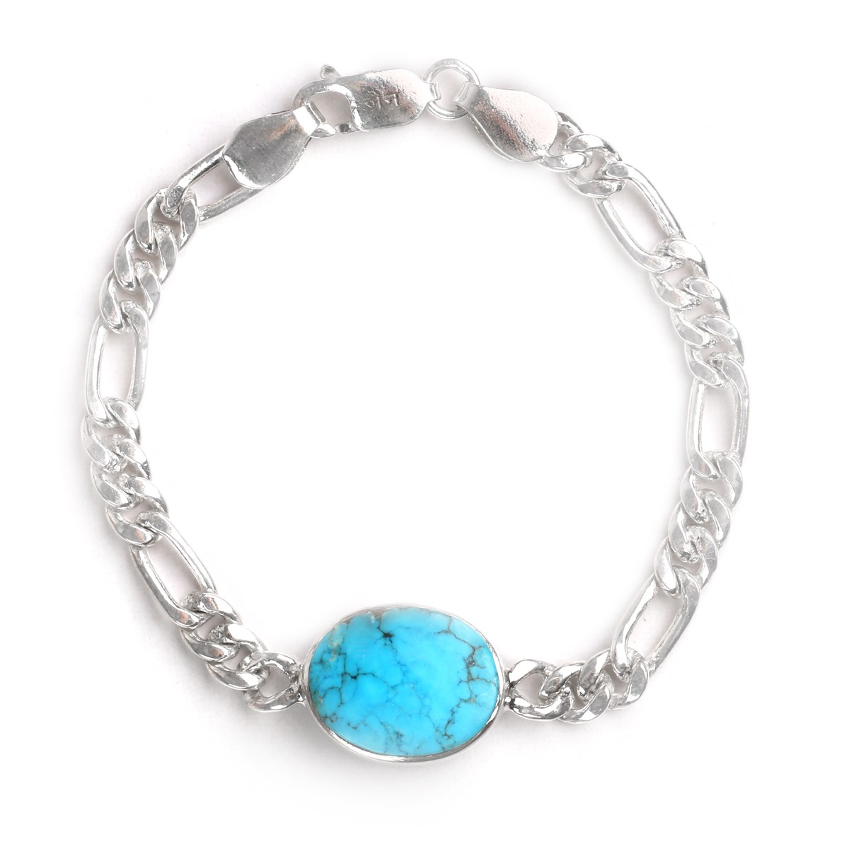 Turquoise Stone Bracelet Men, handmade bracelet 1