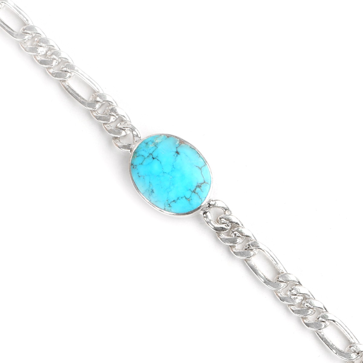 Turquoise Stone Bracelet Men, handmade bracelet 3