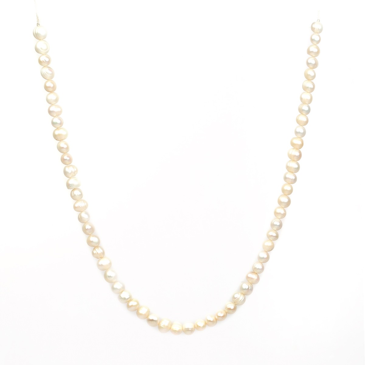 White Pearl Necklace | Fancy Royal Pearl Necklace 1