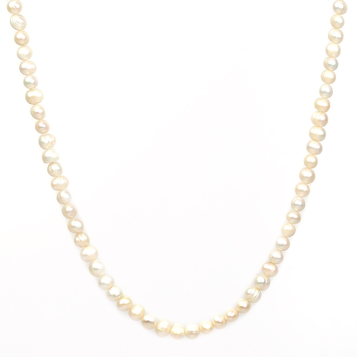 White Pearl Necklace | Fancy Royal Pearl Necklace 2