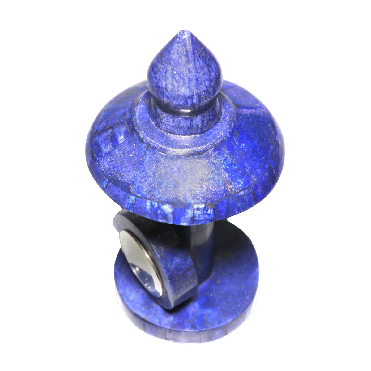 Lapis Stone Table Clock | Umbrella Style Clock 3