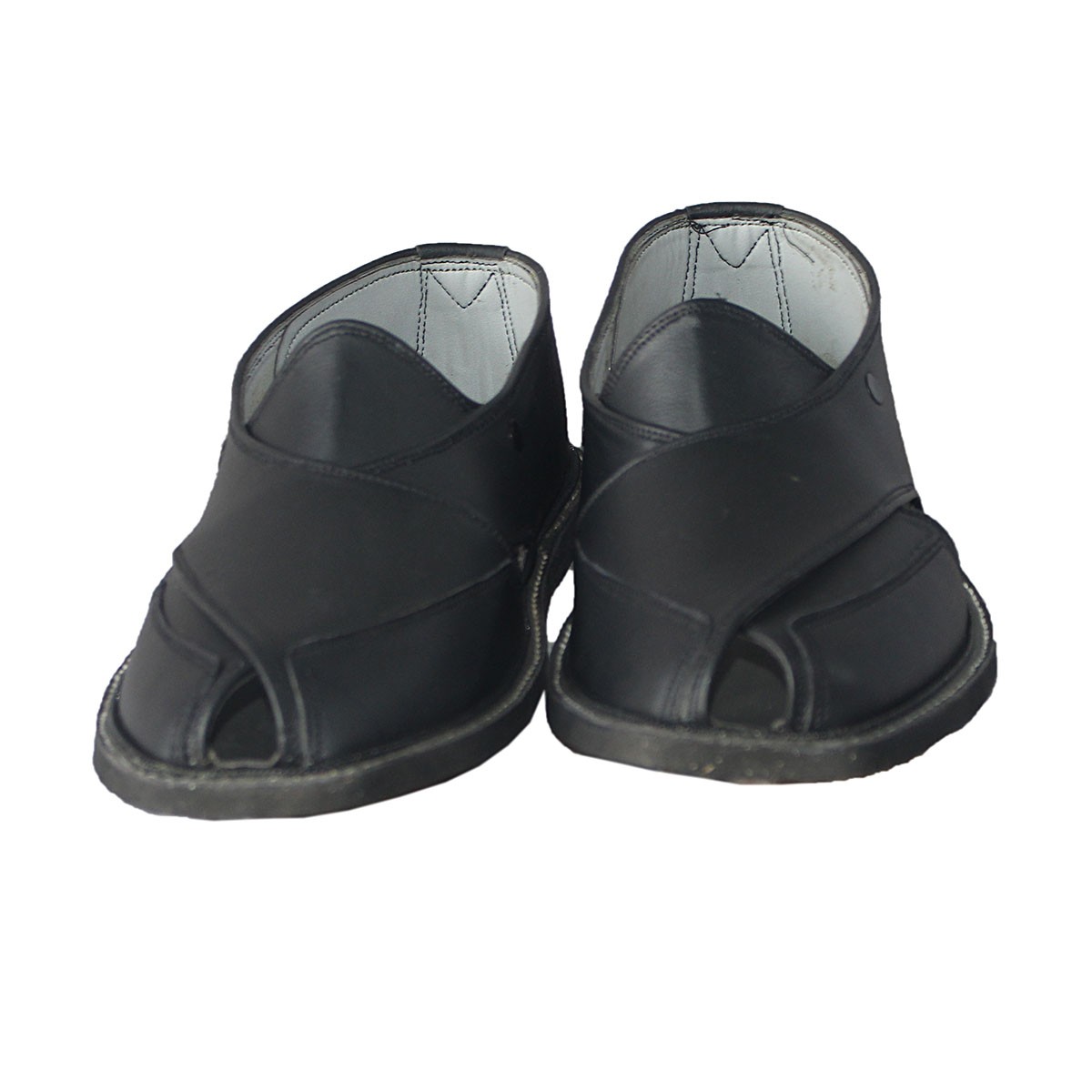 Black Charsadwal Shoes | Kunar Handmade Chappal 3