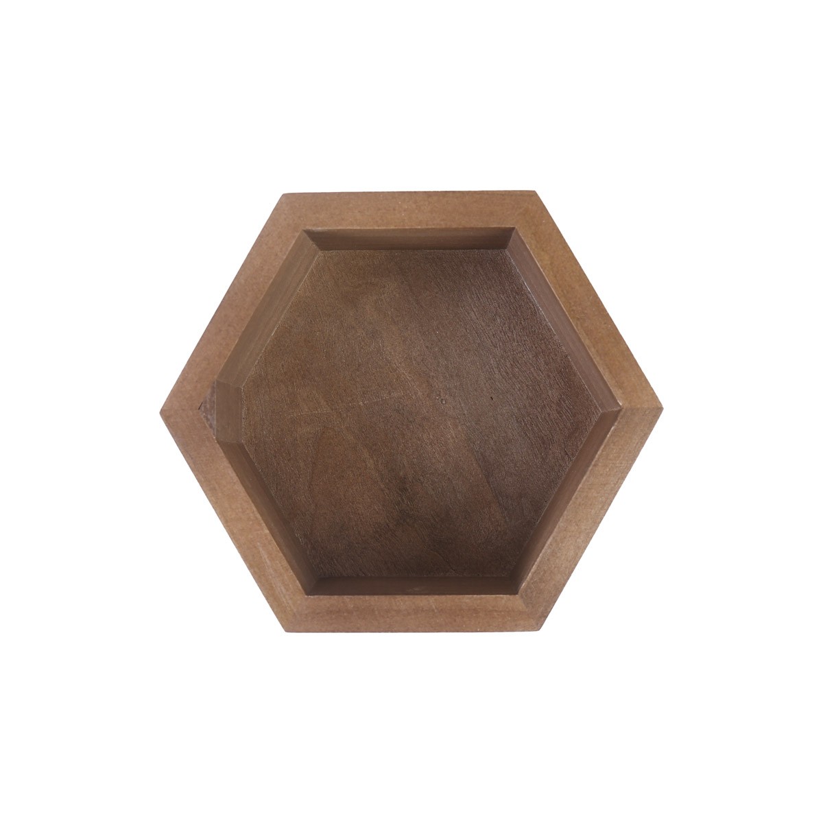 Wooden Gift Box | Hexagonal Cut Design Jewel box 4