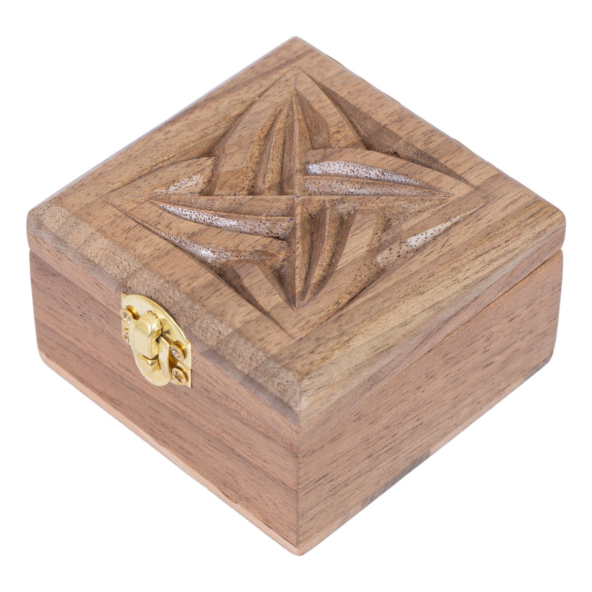 Square Wooden Watch Box | Wooden Jewel Box 1