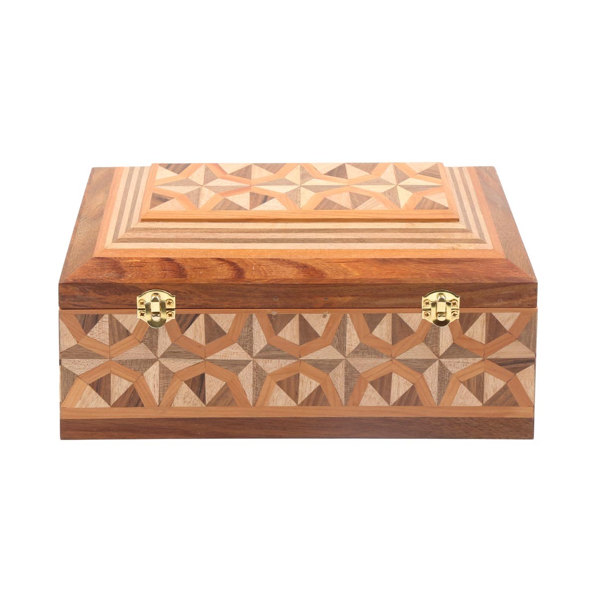 Archa Wood Moaraq Engraved Jewelry Box | Handmade Rectangle Jewel Box 3