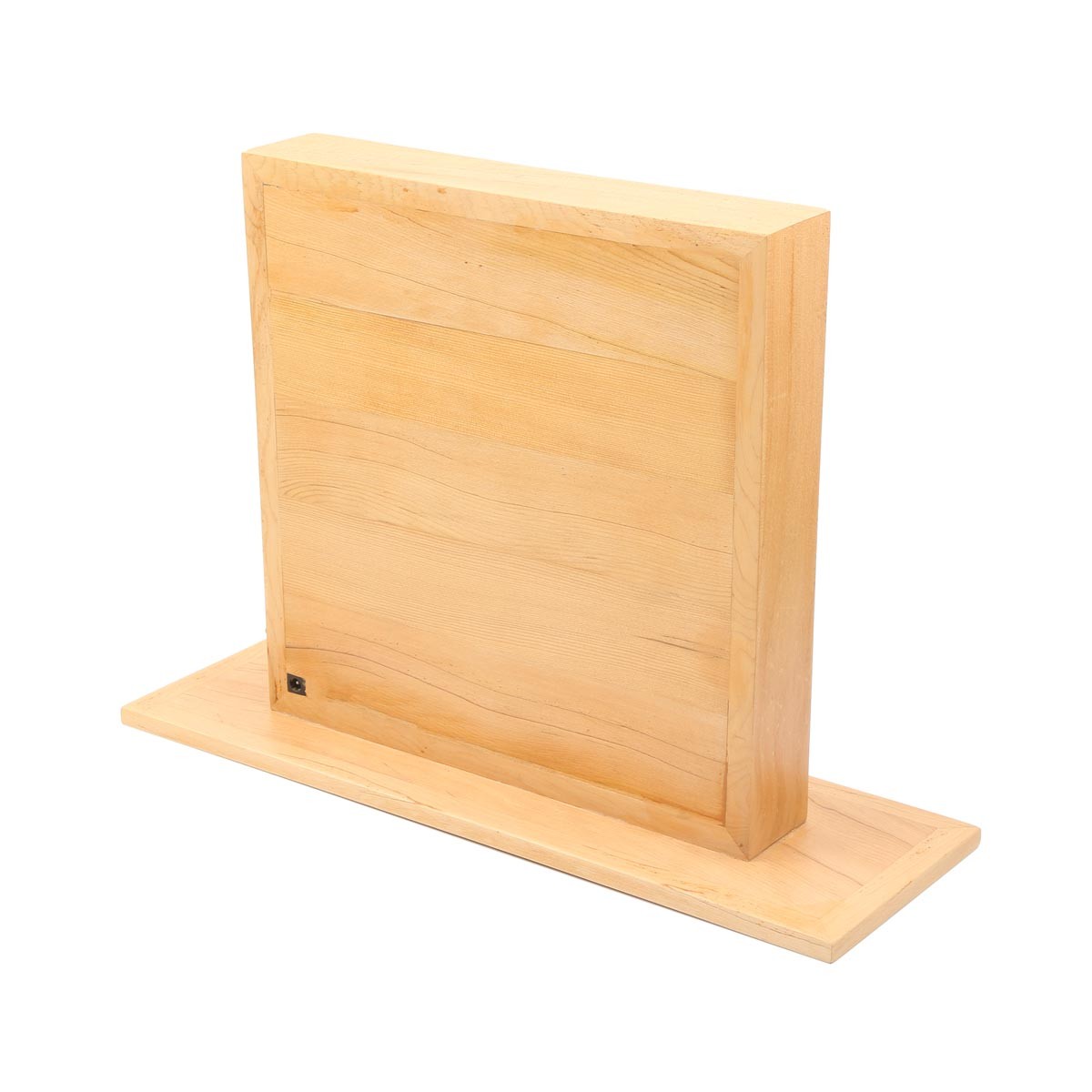 Archa Wood Handcrafted Lamp | Square Jali Panel Table Lamp 4