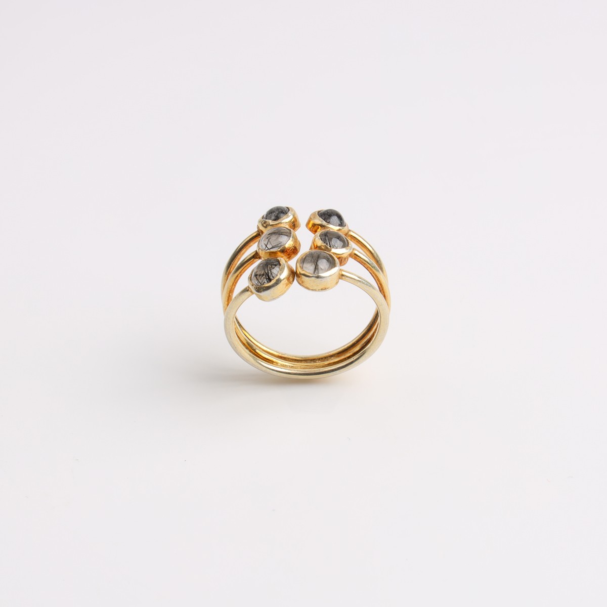 Gold-Plated Silver Ring 3