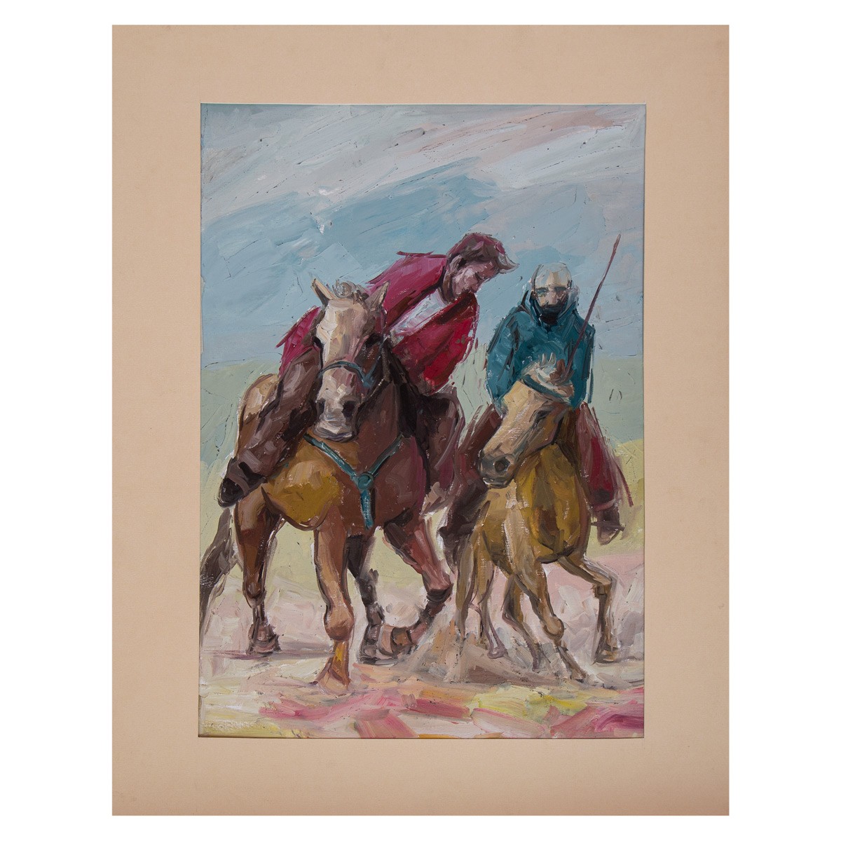 Bozkashi Artwork | Wall Art Painting 1