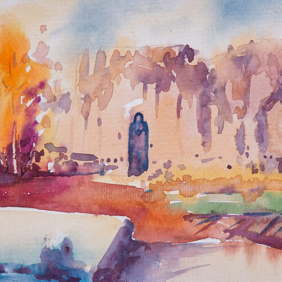 Buddha Painting | Water Color Artwork 2