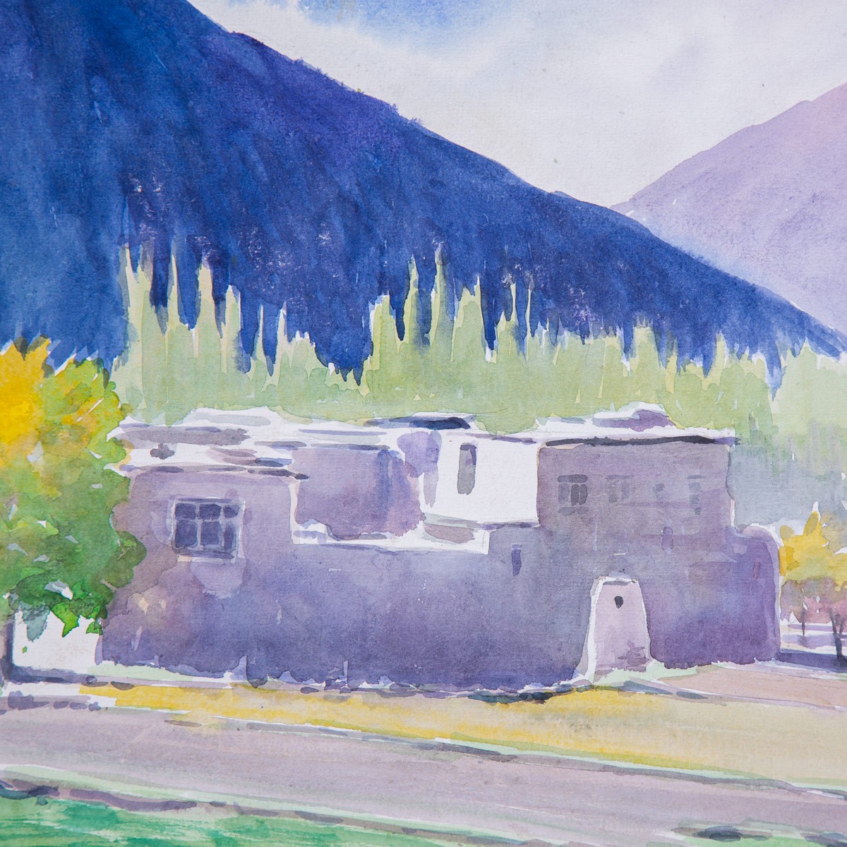 Village Painting| Water Color Artwork 2