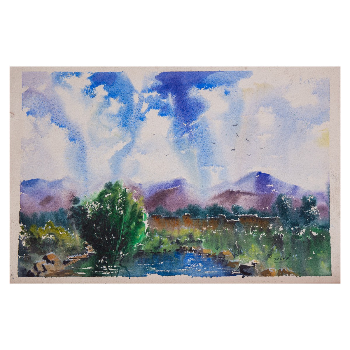 Nature Painting| Water Color Artwork 1