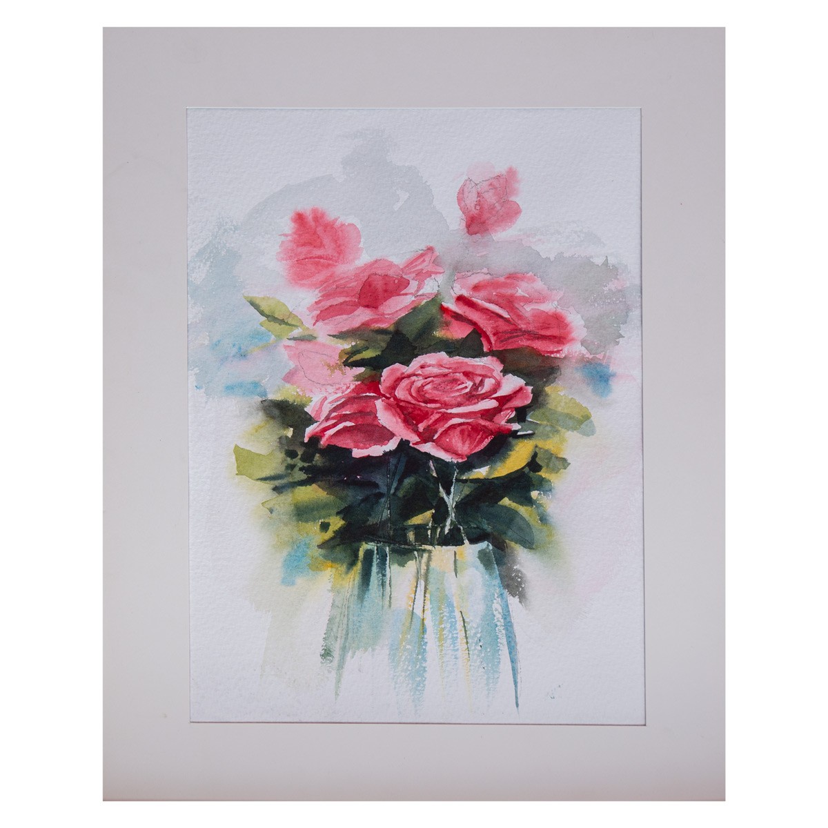 Pink Roses Vase| Flowers Fine Art 1