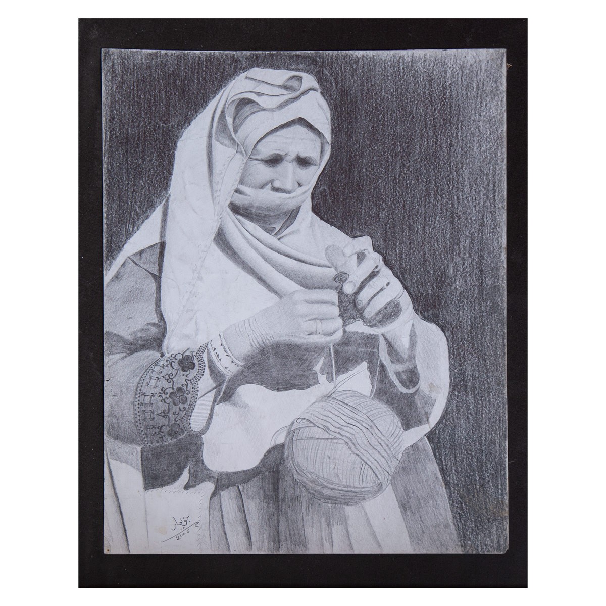 Village Working Woman| Water Color Painting 1