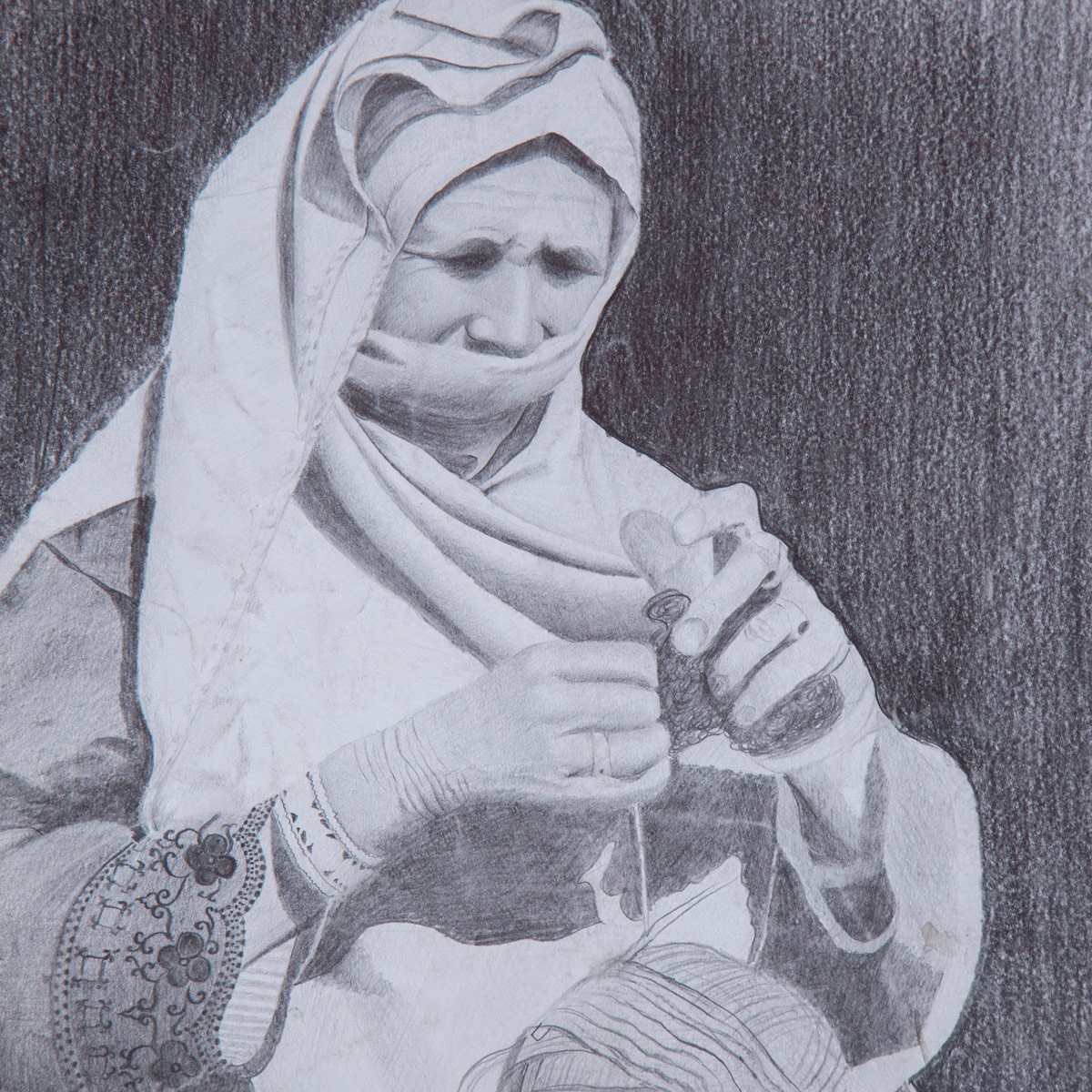 Village Working Woman| Water Color Painting 2