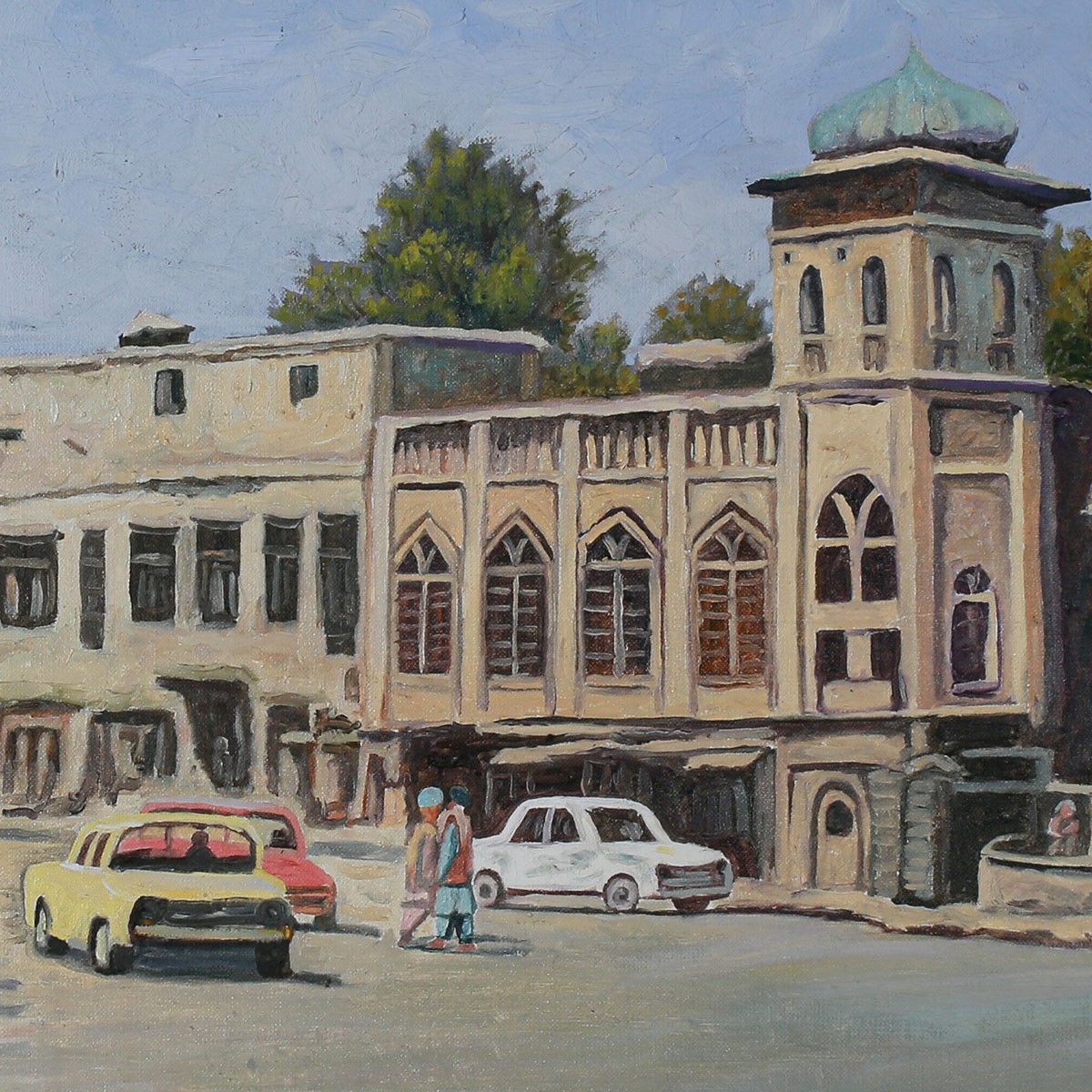 Deh Afghanan Kabul Artwork | Wall-Hanging Painting 2