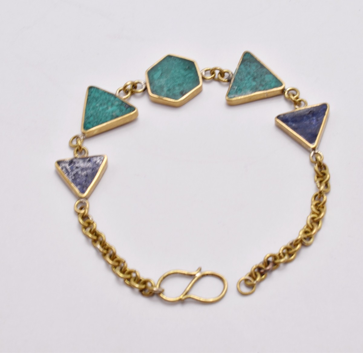 Turquoise & Lapis Lazuli Bracelet 2