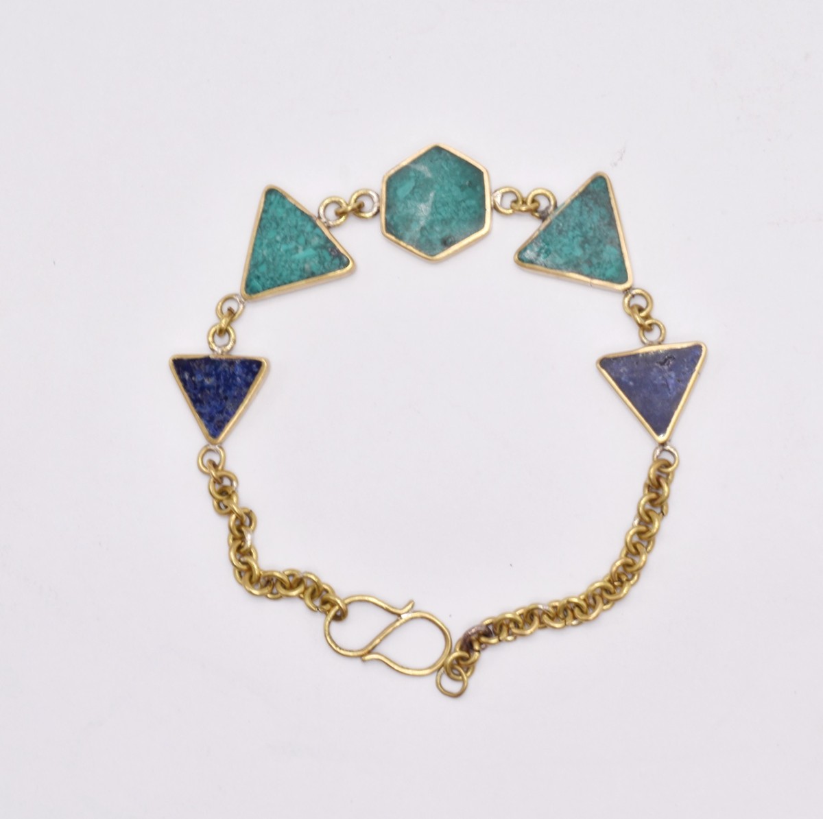 Turquoise & Lapis Lazuli Bracelet 3