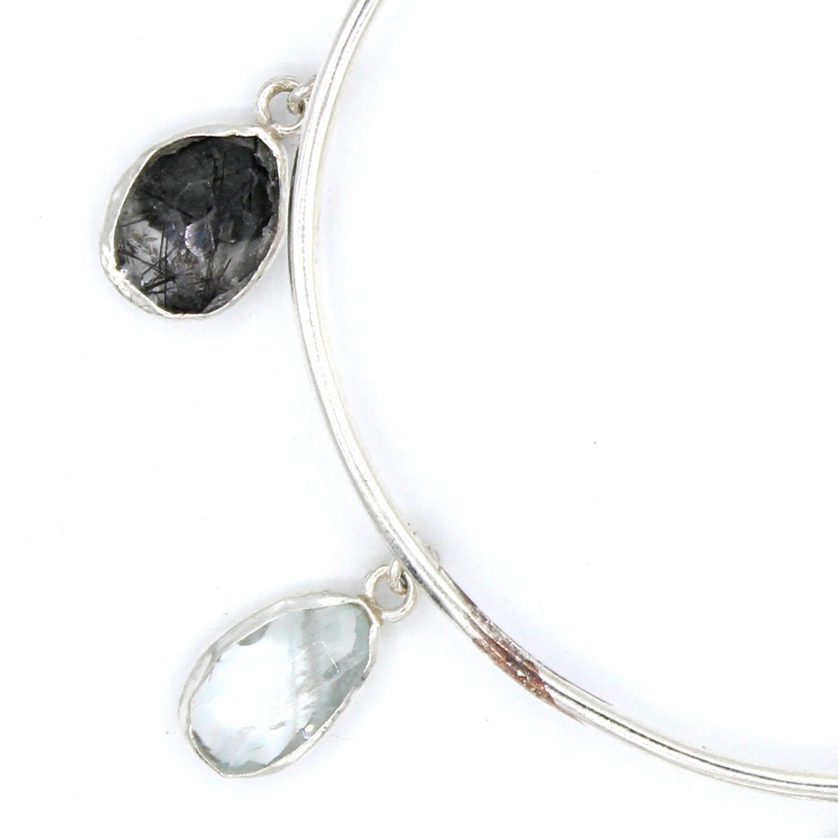 Multi-Stone Silver Bracelet | Birthstone Charm Bracelet 2