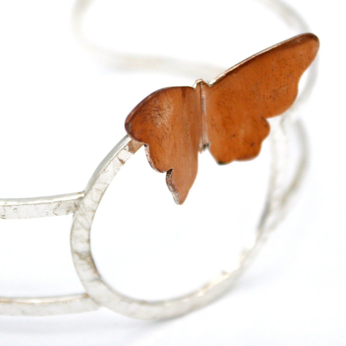 Silver Cuff Bracelet | Butterfly Design Bracelet 2