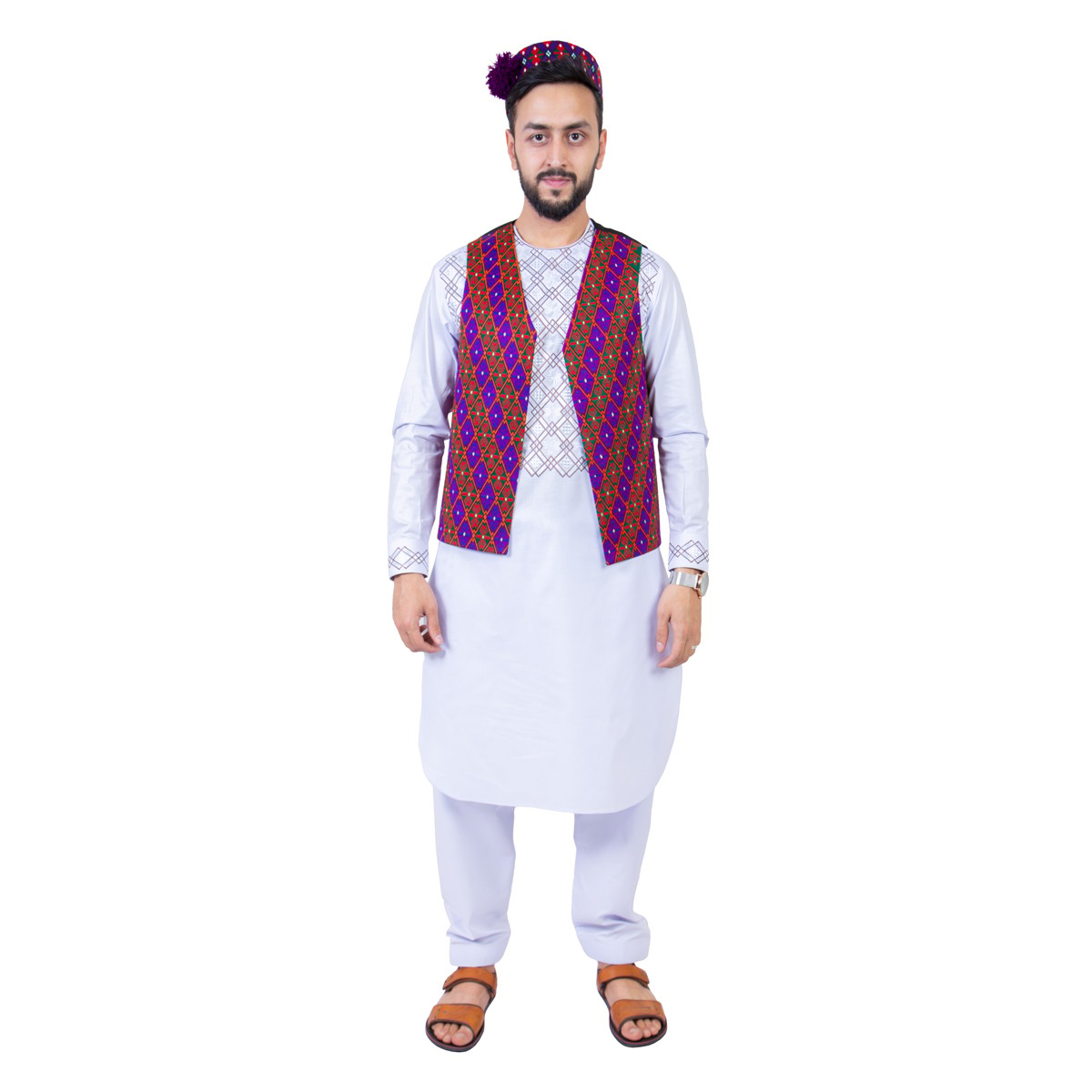 Hazaragi Design Handmade Waistcoat | Traditional Waistcoat 1