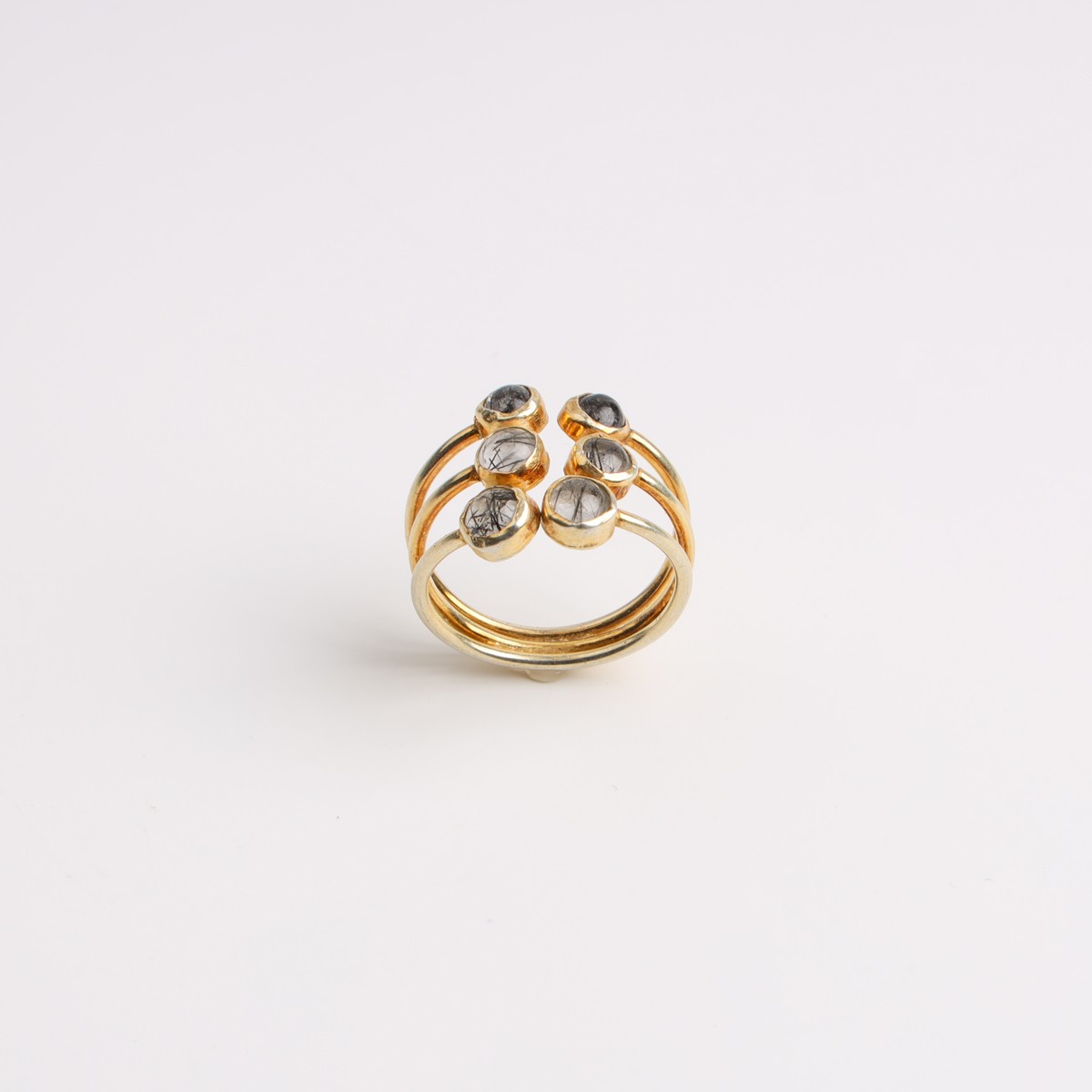 Gold-Plated Silver Ring 1