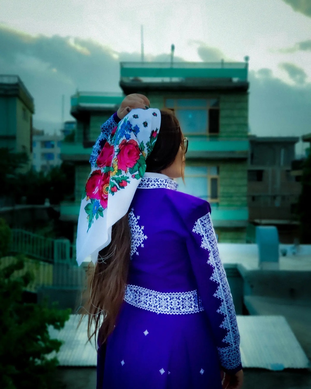 Hazargi Design Party Dress | Hand-embroidered Women Dress 2
