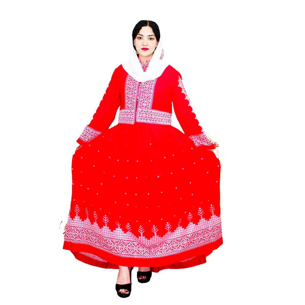 Hazargi Design Party Dress | Hand-embroidered Women Dress 2
