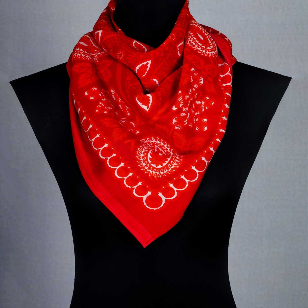 Red Golnegar Hazaragi Scarf | Casual Wear Scarf 1
