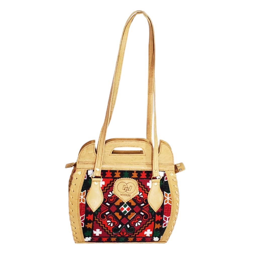 Handcrafted Leather Matching Bag, Purse, & Shoes | Cream Satchel Bag, Envelope Purse, Flat Shoes 2