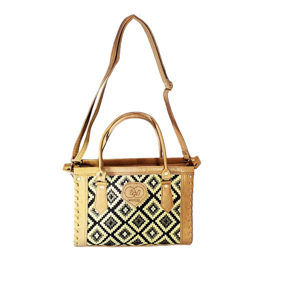Handicraft pure leather women handbag , purse , shoes complete set 2