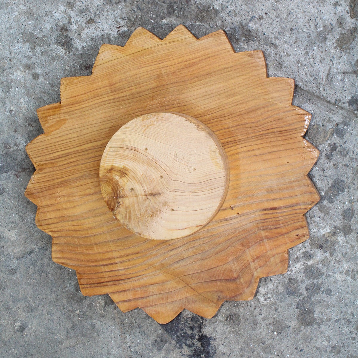 Round Fruit Box | Wooden Candy Plate 4