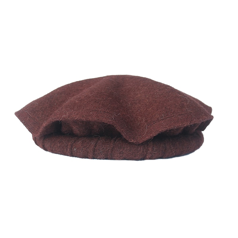 Beret, Afghan Pakol Hat, Beanie, 100% Wool, Authentic Chitrali Pakol Cap 1