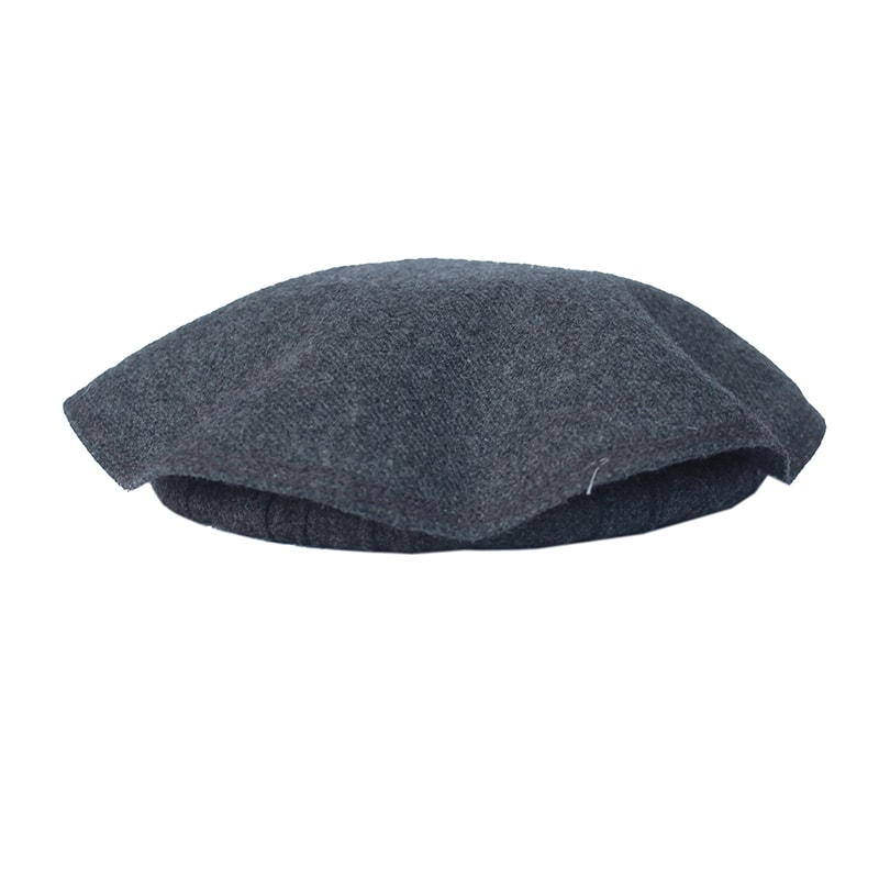 Gray Kunari Pakol| Handmade Wool Afghan Cap 1