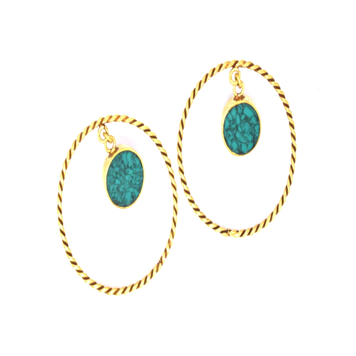 Zameen Earrings – Elegant Studs for Women 1