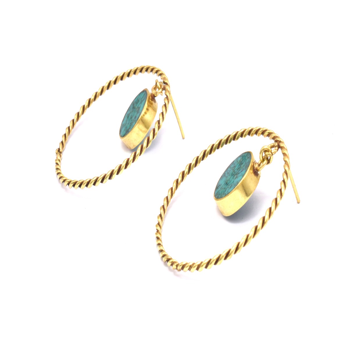 Zameen Earrings – Elegant Studs for Women 2