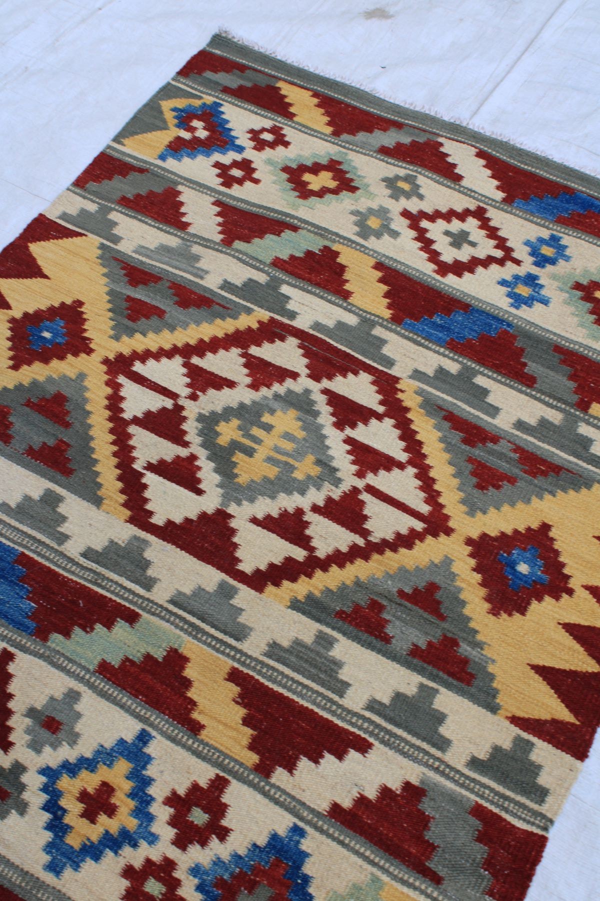 Runner Handmade Chobrang Kilim With Nice design 2