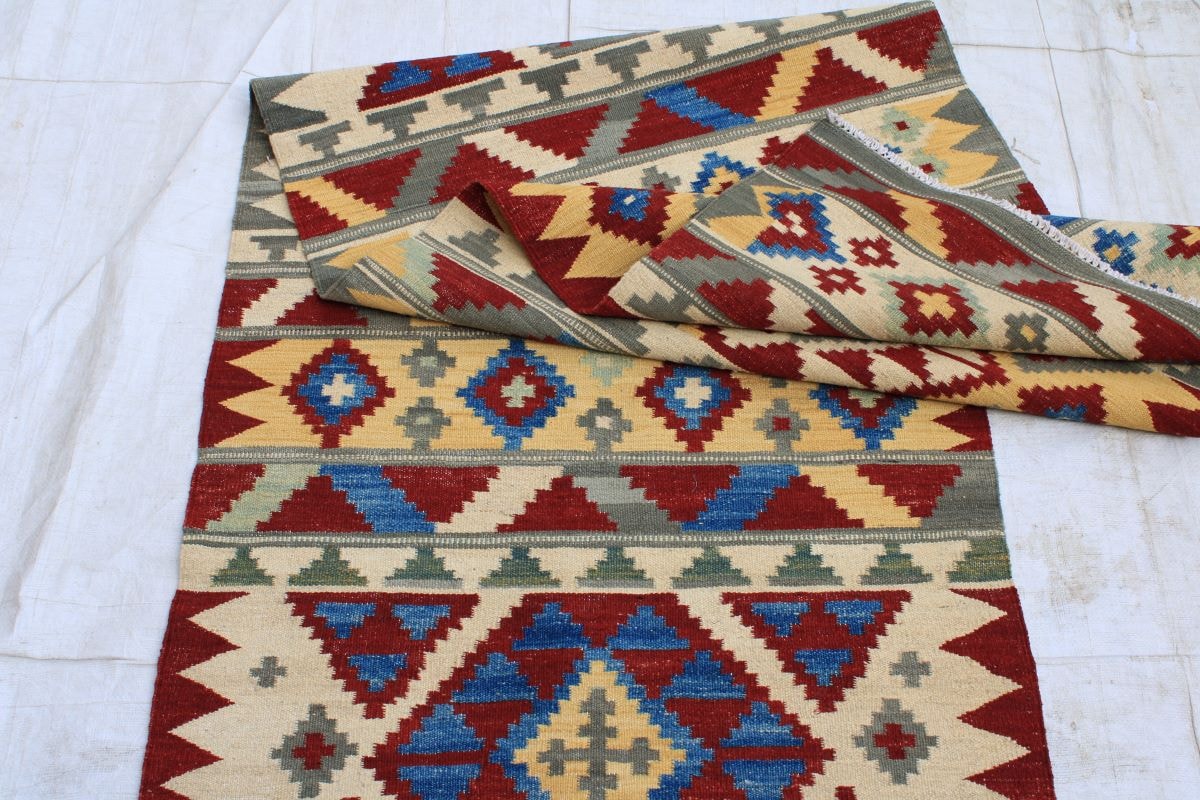 Runner Handmade Chobrang Kilim With Nice design 4