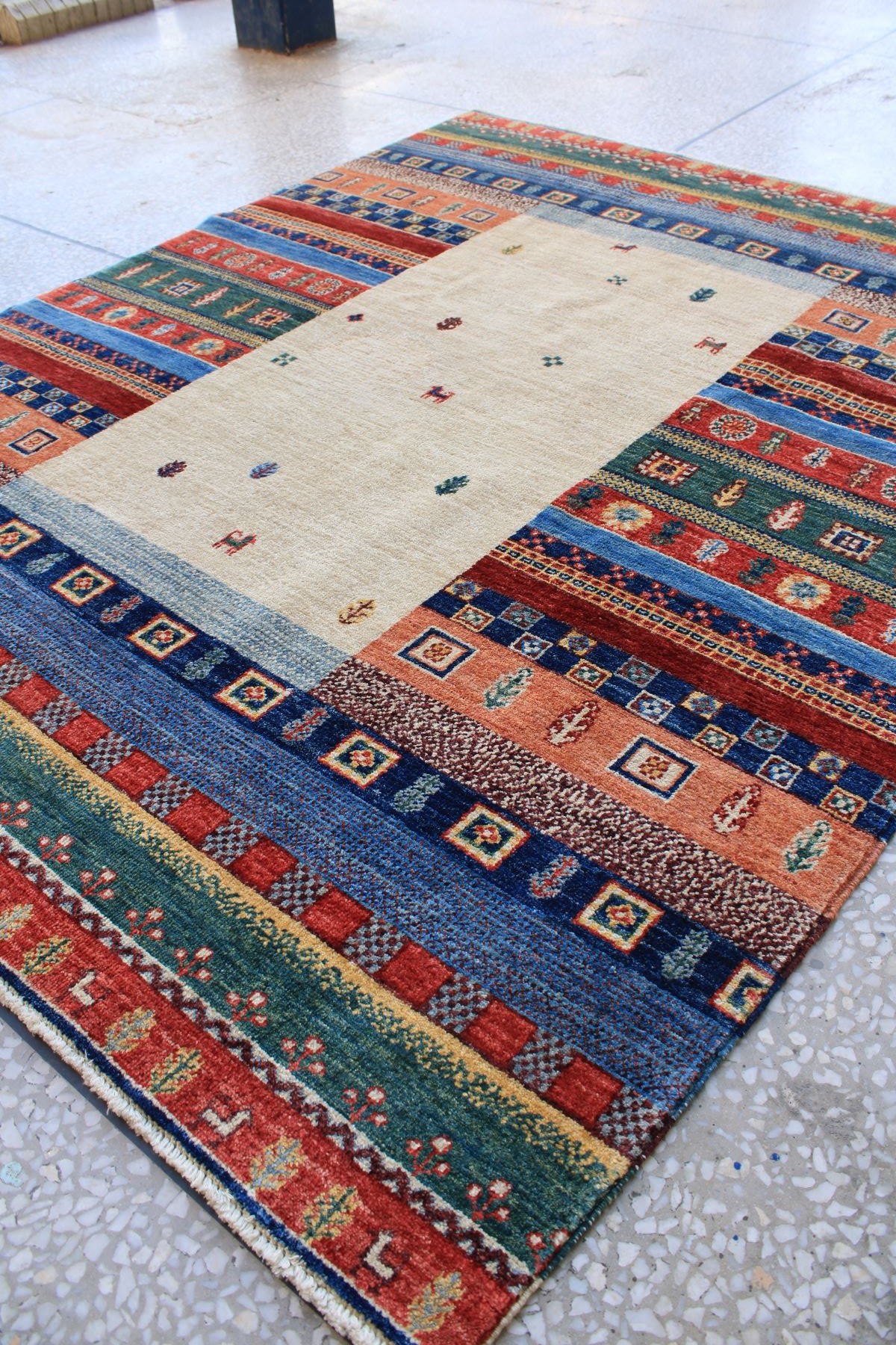 Stunning Chobrang Tree Design Carpet With Nice Coloration 3
